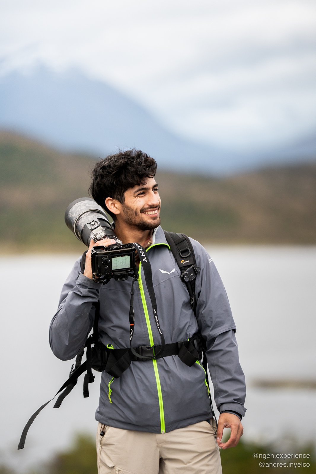 Andrés Inyelco, guía y fotógrafo en Torres del Paine